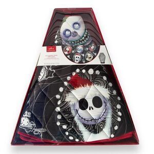 Hallmark Keepsake 2023 Halloween Town Tree Skirt Multicolor 48" NEW